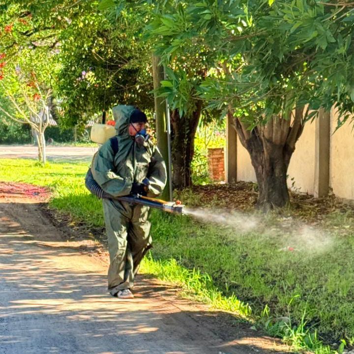 Realizan bloqueo sanitario en el barrio Fátima por un caso confirmado de dengue